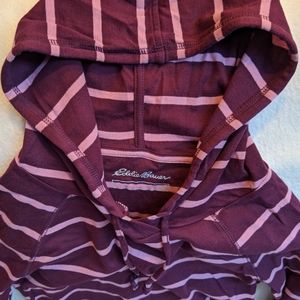 Eddie Bauer striped pullover hoodie